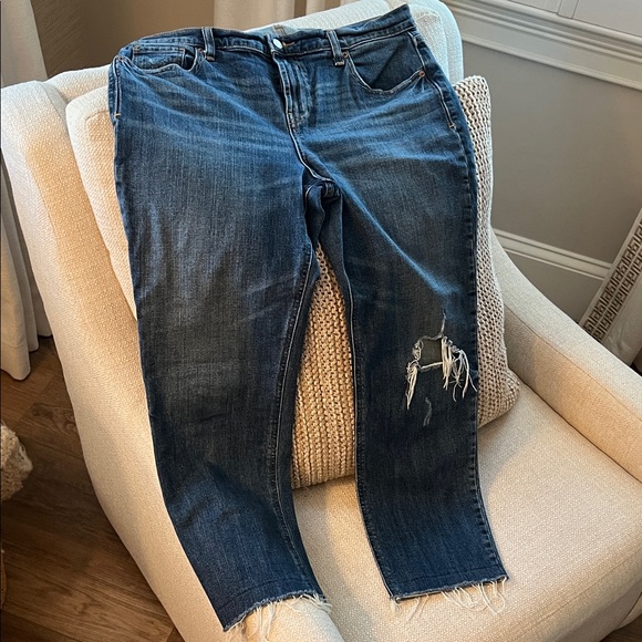 Old Navy Denim - Old Navy ‘Boyfriend Straight’ Distressed Jeans